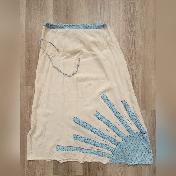 Blue Sky Skirts Vintage Skirt Or Strapless Dress Poshmark